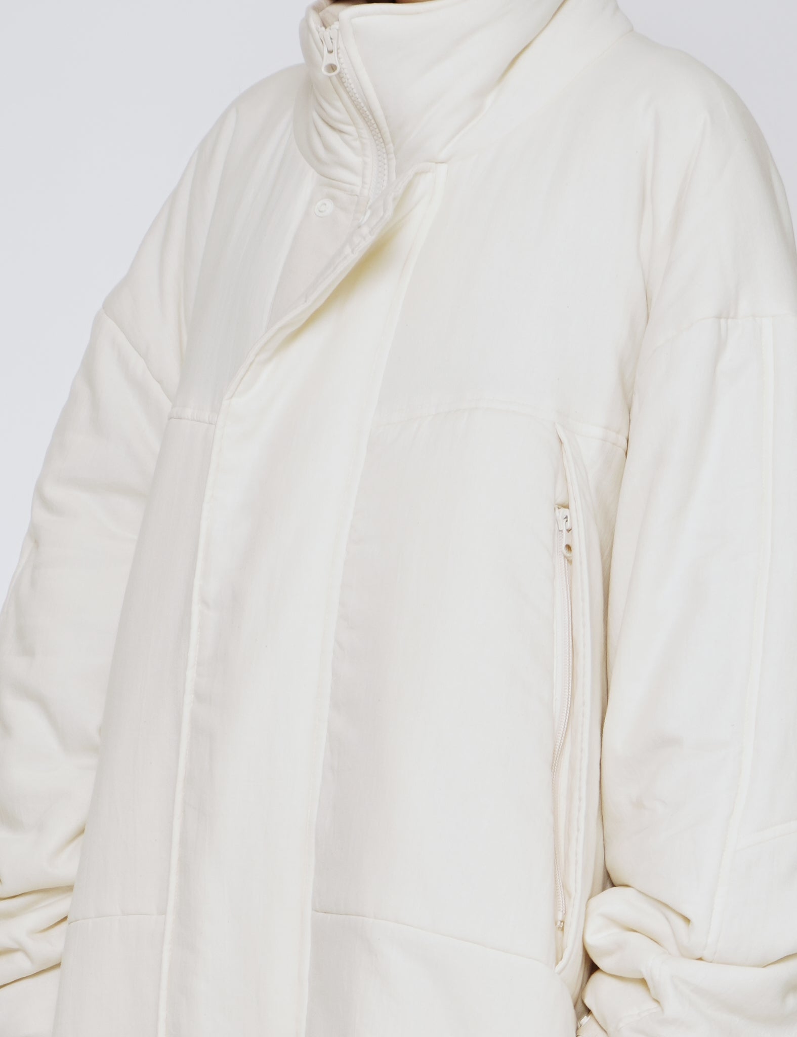 OFF WHITE PADDED MONSTER JACKET