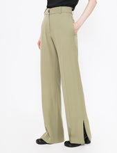 Load image into Gallery viewer, PEA RIE FLARED PANT WITH HEM SPLIT

