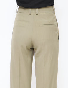 PEA RIE FLARED PANT WITH HEM SPLIT