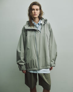 GREY WEATHER PROTECTION HOODED JACKET