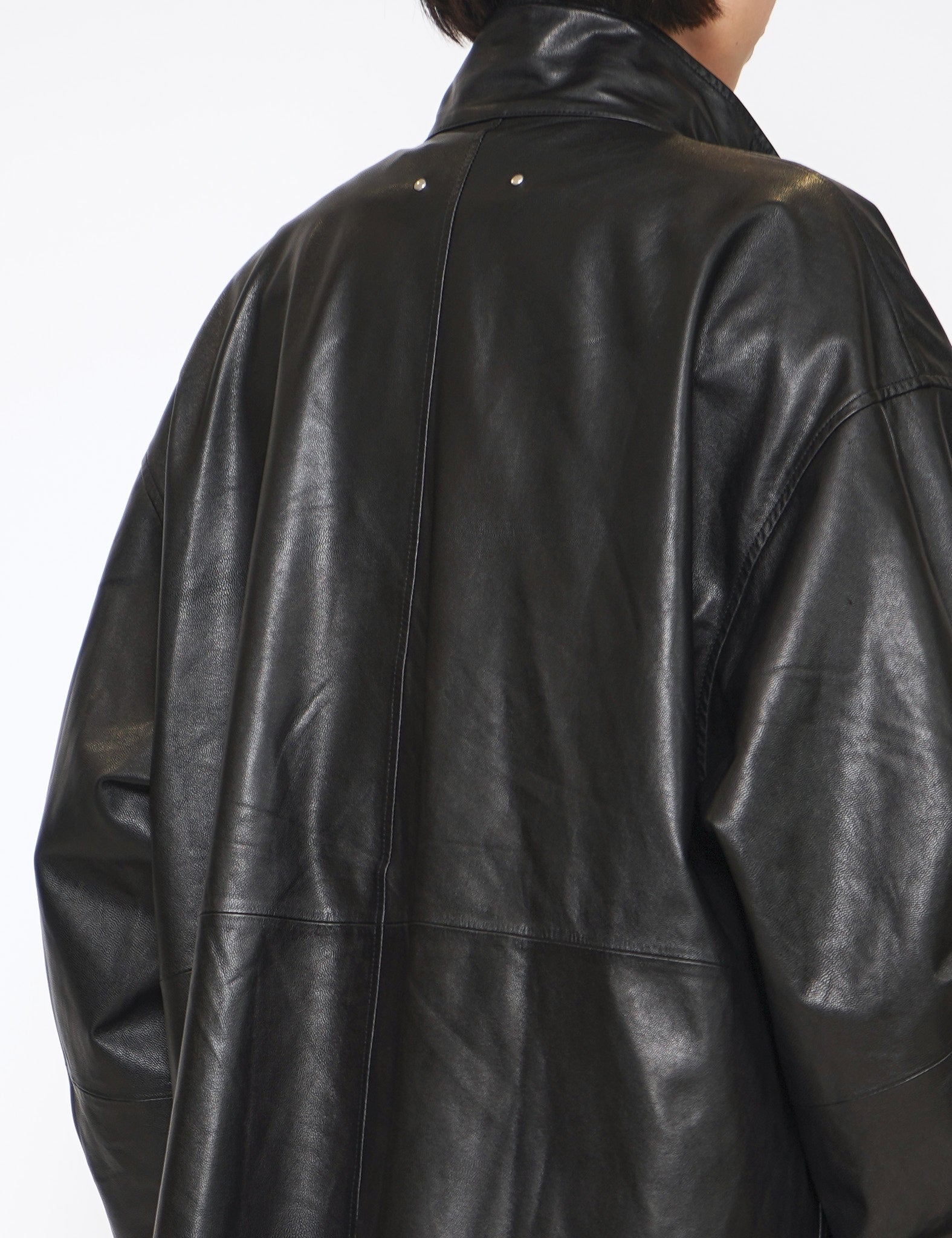 GRAPH LAYER EXCLUSIVE － BLACK LEATHER MODS COAT
