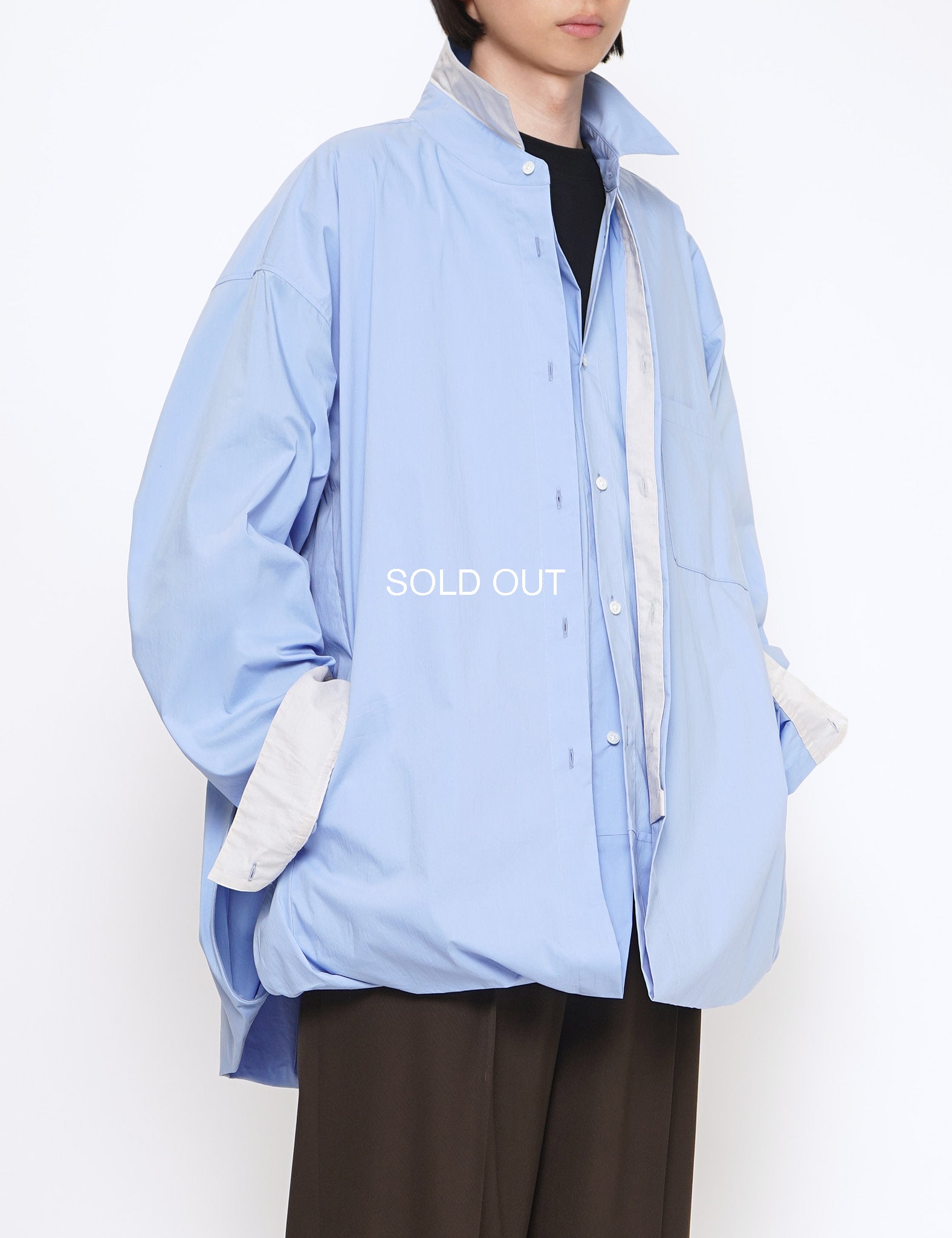 GRAPH LAYER EXCLUSIVE － SAX OVERSIZED WIND SHIRT