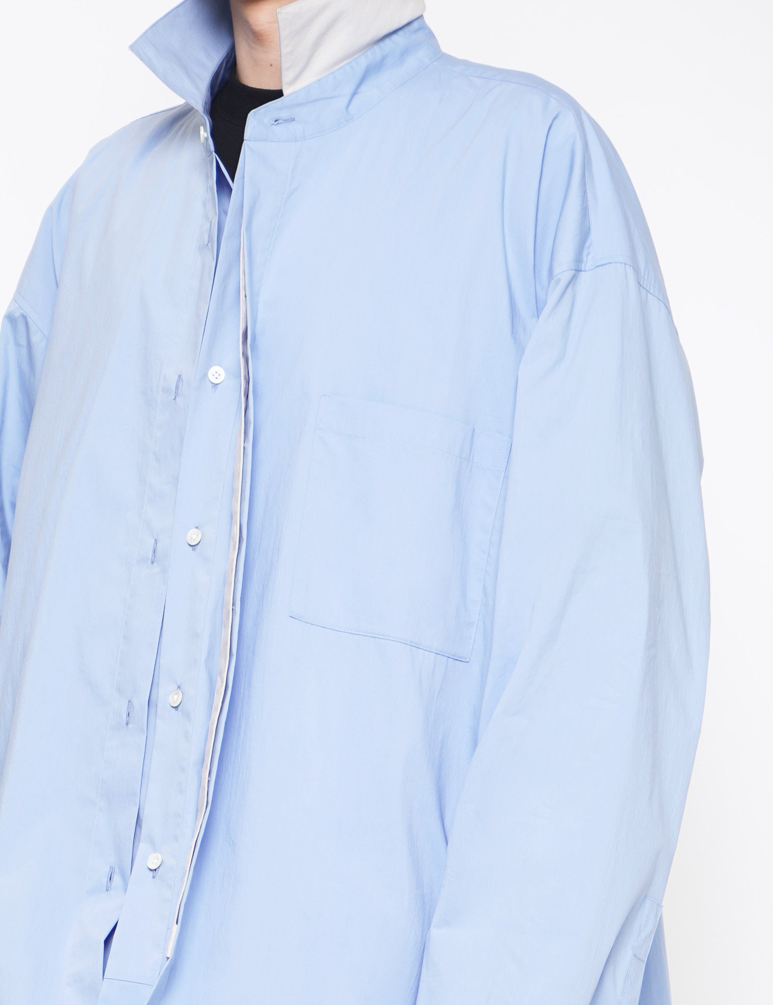 GRAPH LAYER EXCLUSIVE － SAX OVERSIZED WIND SHIRT