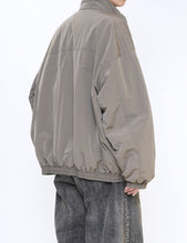 Load image into Gallery viewer, TAUPE WINDPROOF NYLON PADDED JACKET
