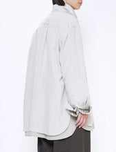 Load image into Gallery viewer, GREY OVERSIZED LAYERED SHIRT
