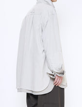 Load image into Gallery viewer, GREY OVERSIZED LAYERED SHIRT
