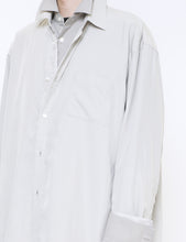 Load image into Gallery viewer, GREY OVERSIZED LAYERED SHIRT
