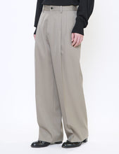 Load image into Gallery viewer, TAUPE BEIGE LONG WIDE TROUSERS
