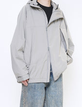 Load image into Gallery viewer, GREY WEATHER PROTECTION HOODED JACKET
