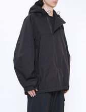 Load image into Gallery viewer, BLACK WEATHER PROTECTION HOODED JACKET
