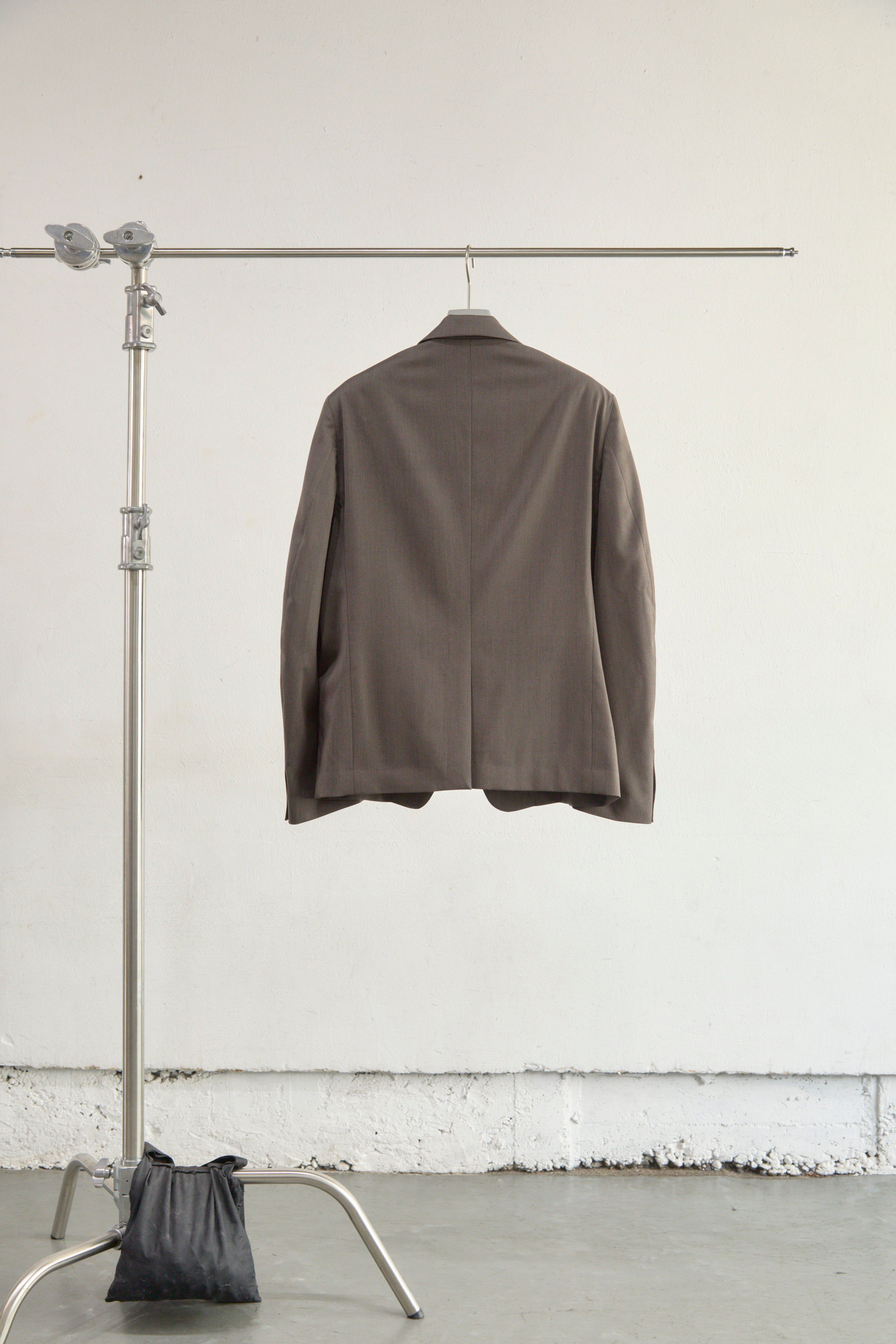 BROWN PANELLED SINGLE BREASTED 2B BLAZER