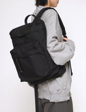 Load image into Gallery viewer, BLACK NYLON BACKPACK TF M
