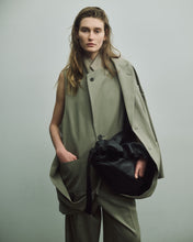 Load image into Gallery viewer, TAUPE BEIGE OVERSIZED LAYERED COMBINATION JACKET
