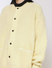 Load image into Gallery viewer, CREAM KID MOHAIR KNIT CARDIGAN
