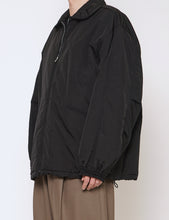 Load image into Gallery viewer, BLACK PADDED COACH JACKET
