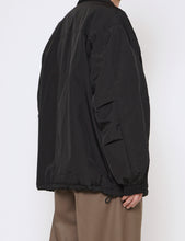 Load image into Gallery viewer, BLACK PADDED COACH JACKET
