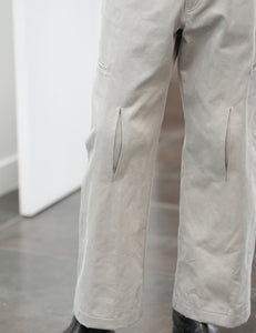 ASH COTTON TWILL CAROL TROUSERS