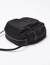 Load image into Gallery viewer, BLACK DEER LEATHER SHOULDER POUCH
