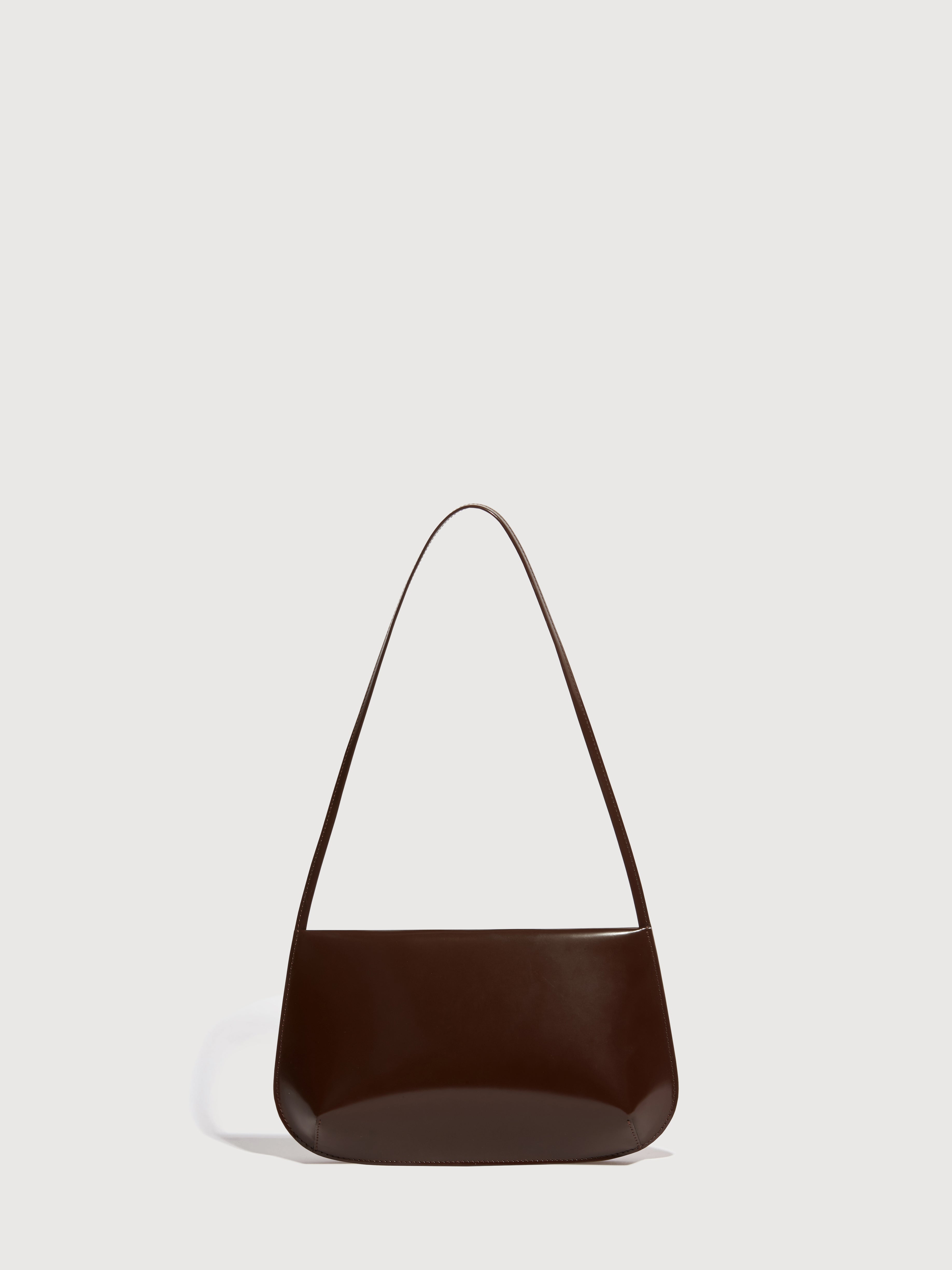 CHOC SPAZZOLATO CALF LEATHER BRA BAG
