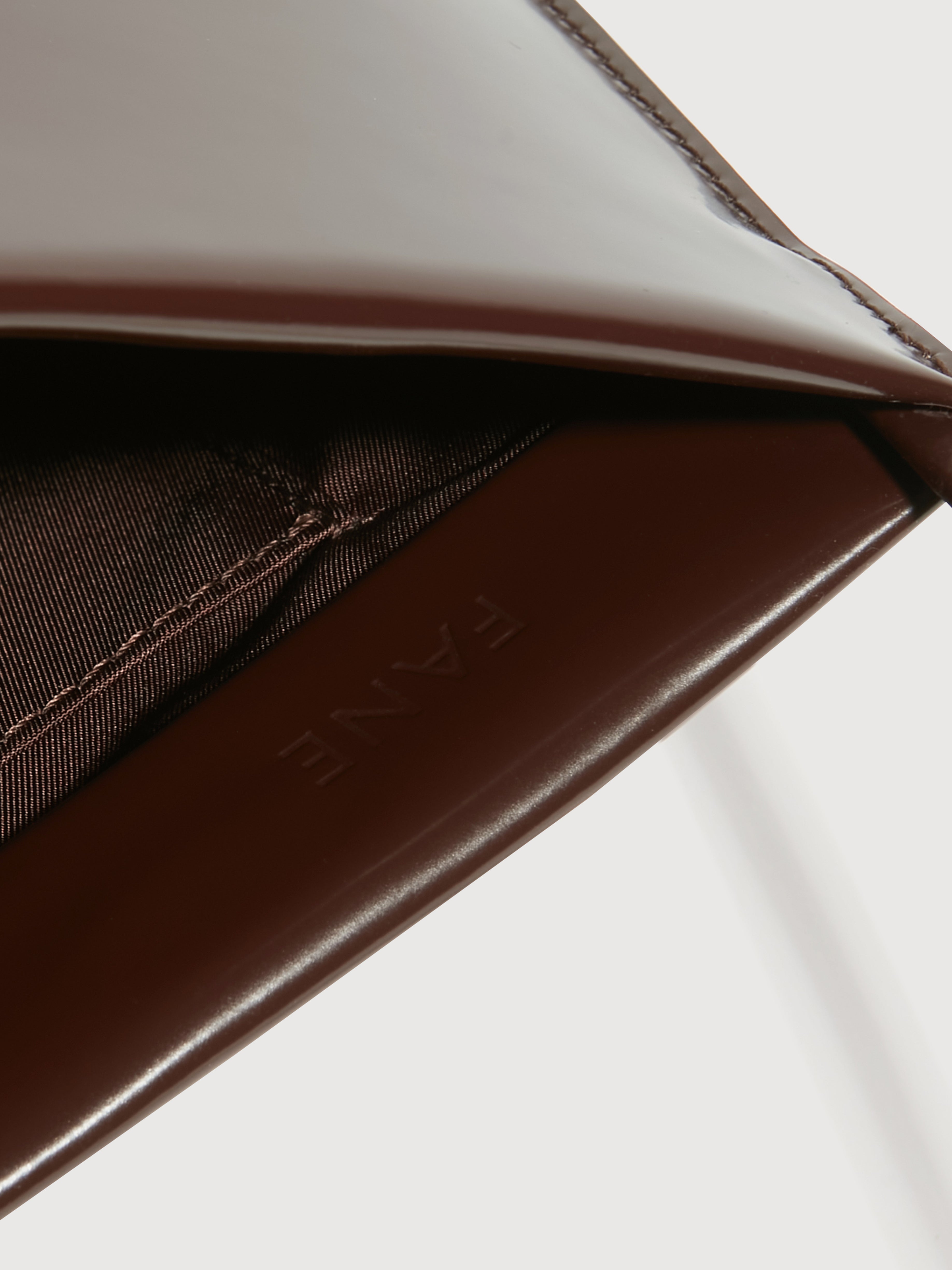 CHOC SPAZZOLATO CALF LEATHER BRA BAG