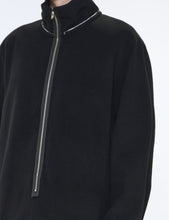 Load image into Gallery viewer, BLACK FLEECE ANORAK
