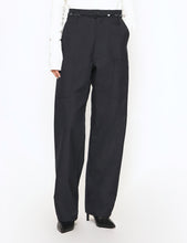 Load image into Gallery viewer, BLACK NAVY WORKER PANTS
