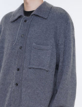 Load image into Gallery viewer, GREY 70S CARDIGAN
