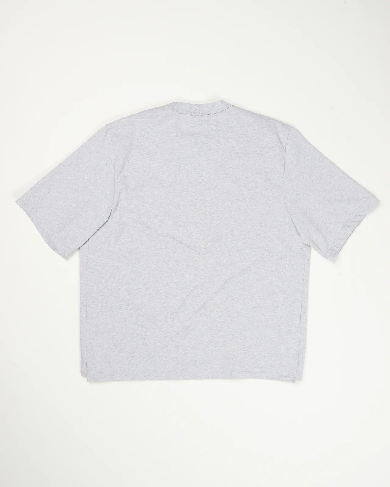 GREY MELANGE BIG TEE