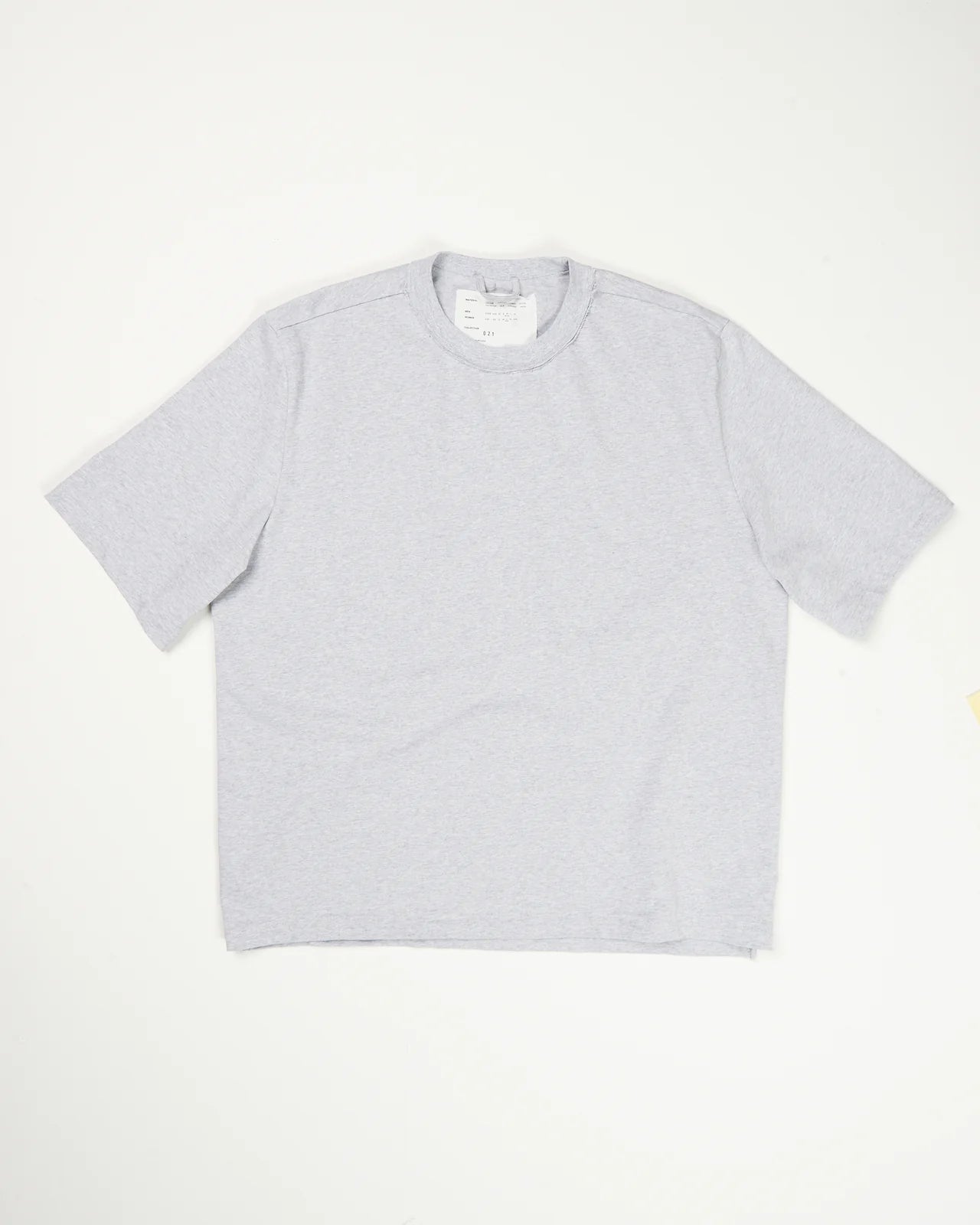 GREY MELANGE BIG TEE