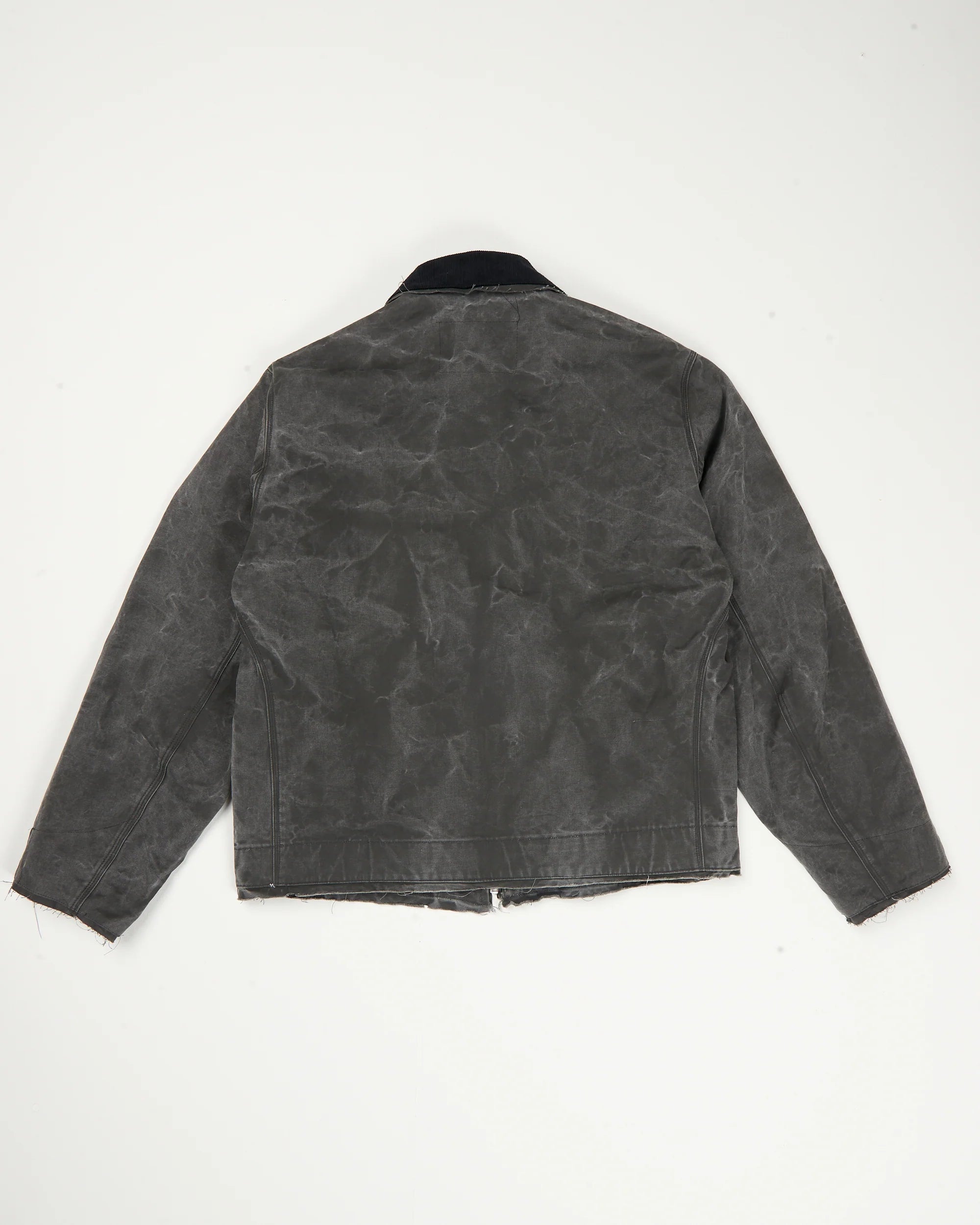 BLACK VINTAGE WASH WORKER JACKET