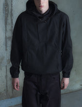 Load image into Gallery viewer, CHARCOAL COTTON GABARDINE AIDOS PARKA
