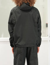 Load image into Gallery viewer, CHARCOAL COTTON GABARDINE AIDOS PARKA
