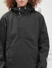 Load image into Gallery viewer, CHARCOAL COTTON GABARDINE AIDOS PARKA
