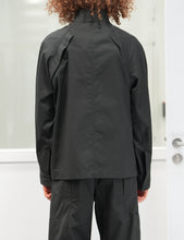 Load image into Gallery viewer, CHARCOAL COTTON GABARDINE NEMESIS BLOUSON
