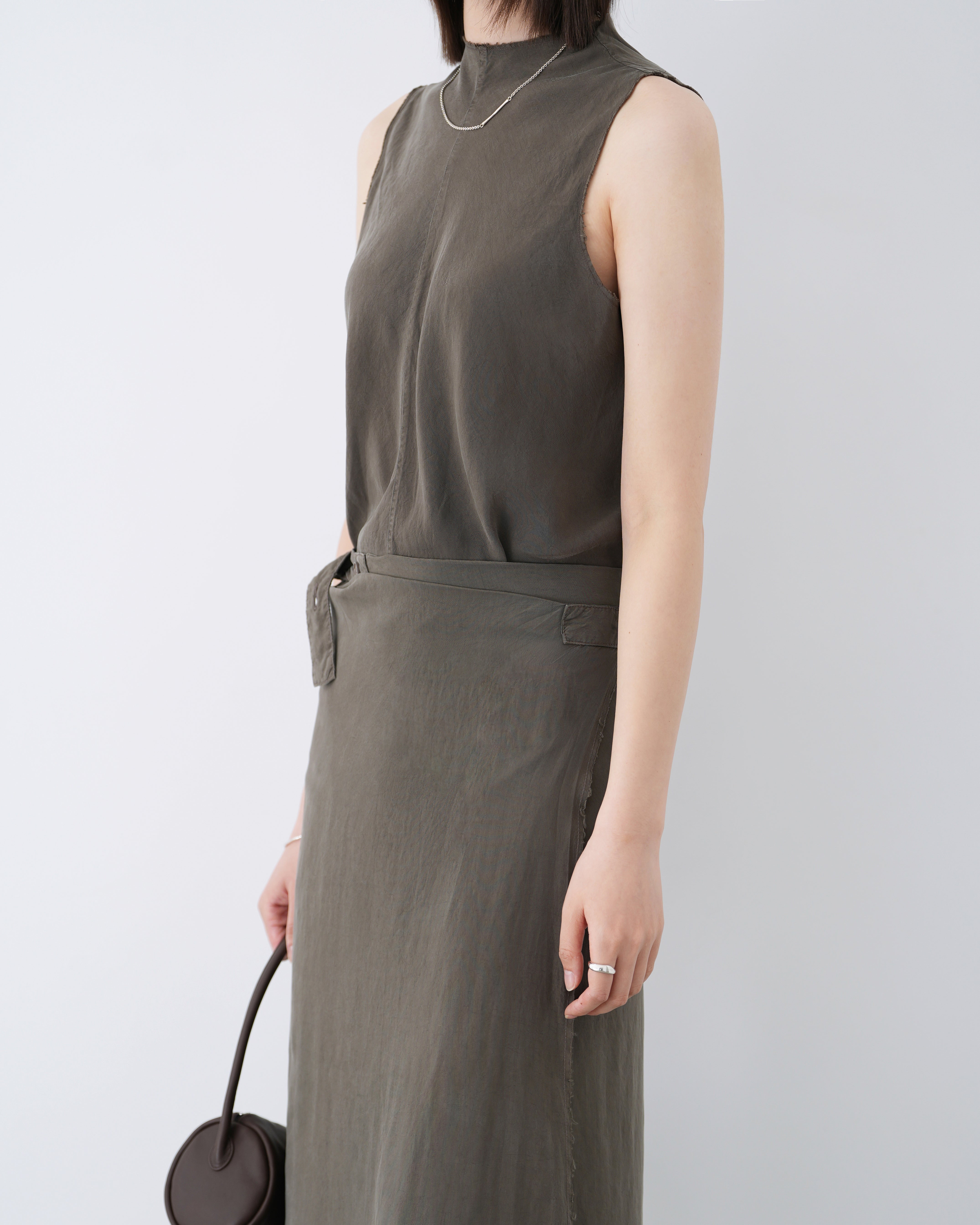DUST CUPRO CENTER SEAMS TOP