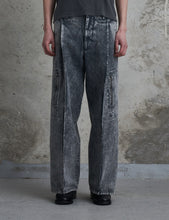 Load image into Gallery viewer, GREY DYED DENIM OCTET 2D CARGO TROUSERS
