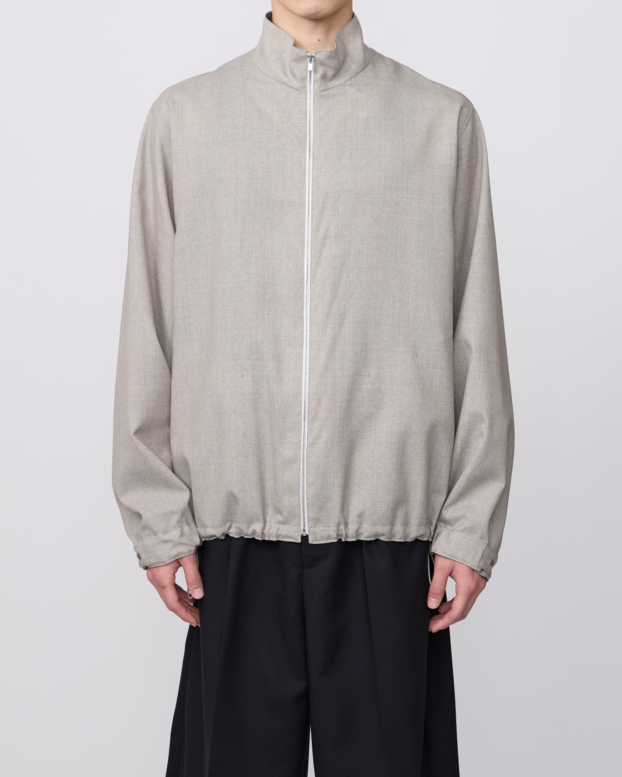 LIGHT GRAY TRAINING JACKET