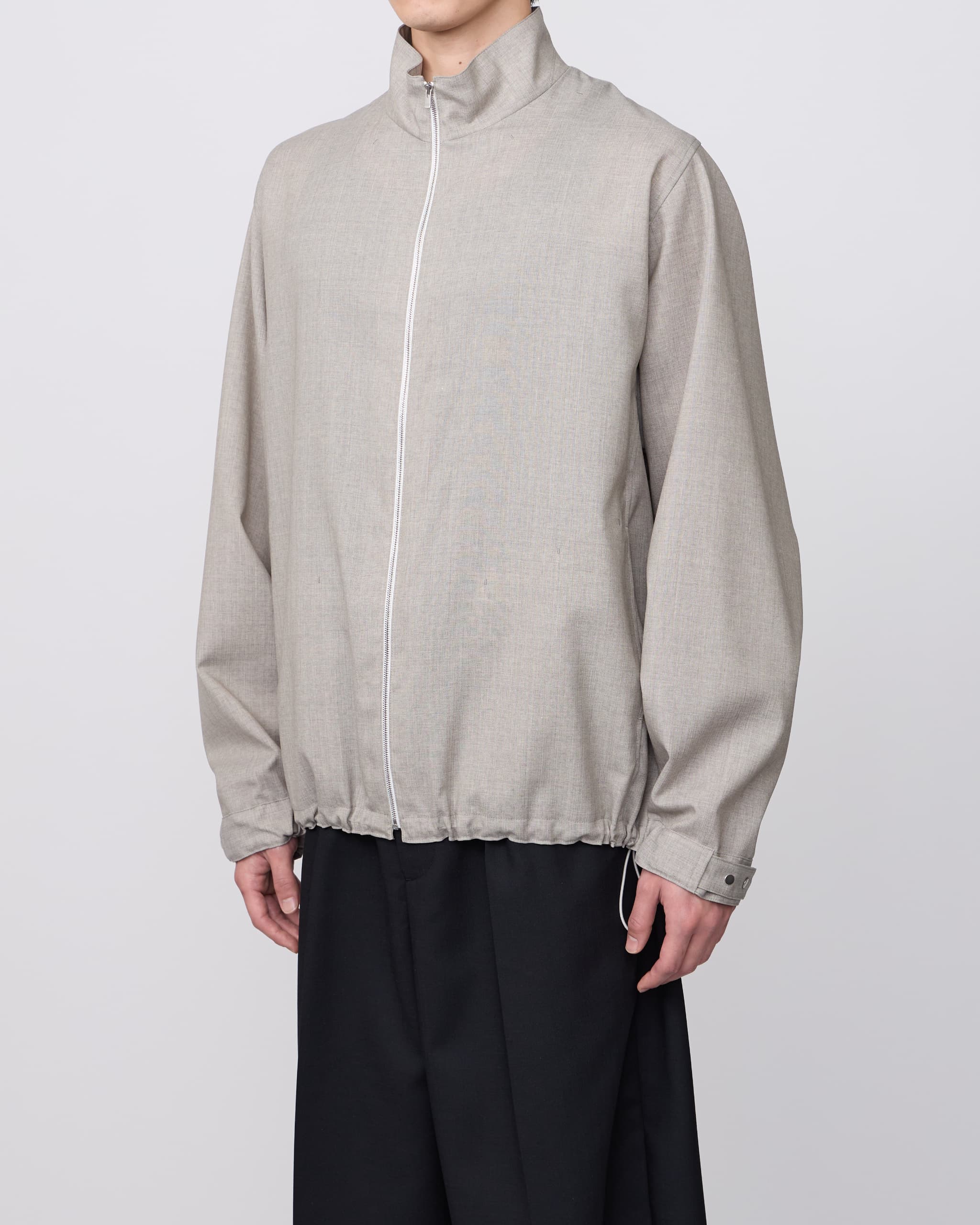 LIGHT GRAY TRAINING JACKET