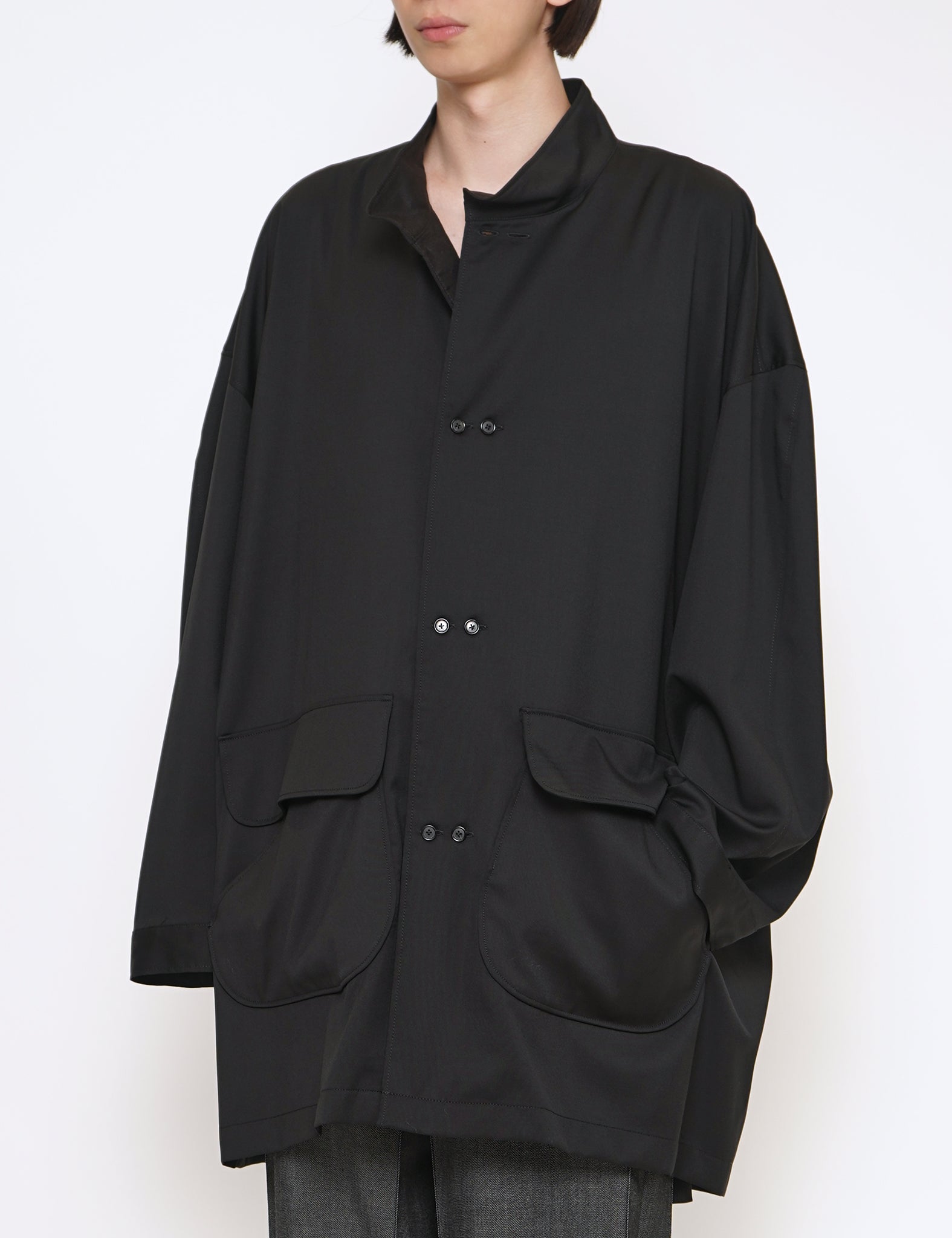 ISSUETHINGS BLACK TYPE 3 JACKET – GRAPH LAYER