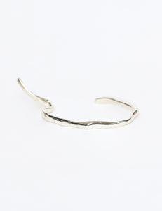 SILVER HAMMER-CRAFTED BANGLE (THIN)