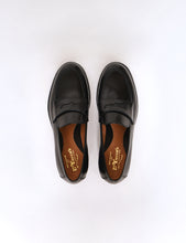 Load image into Gallery viewer, BLACK CROMO CALF LEATHER PENNY LOAFER
