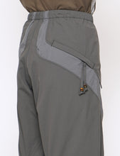 Load image into Gallery viewer, STEEL GREY PANELED TRACK PANTS

