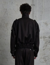 Load image into Gallery viewer, TOBACCO HEAVY TUXEDO BATTLE DRESS BLOUSON
