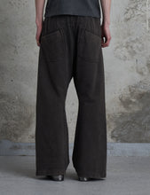 Load image into Gallery viewer, SHABBY BROWN DYED JERSEY TWISTED LOUNGE PANTS
