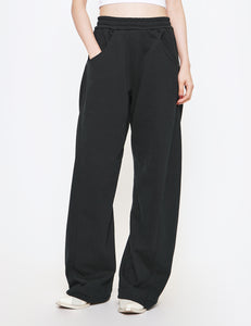 OMAR AFRIDI BLACK TWISTED LOUNGE PANTS – GRAPH LAYER