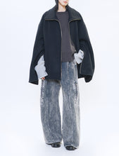 Load image into Gallery viewer, GREY DYED DENIM OCTET 2D CARGO TROUSERS
