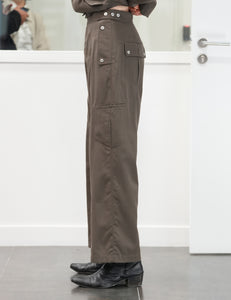 SAND CORDURA HERRINGBONE CAROL TROUSERS