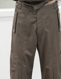 SAND CORDURA HERRINGBONE CAROL TROUSERS