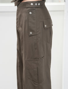 SAND CORDURA HERRINGBONE CAROL TROUSERS