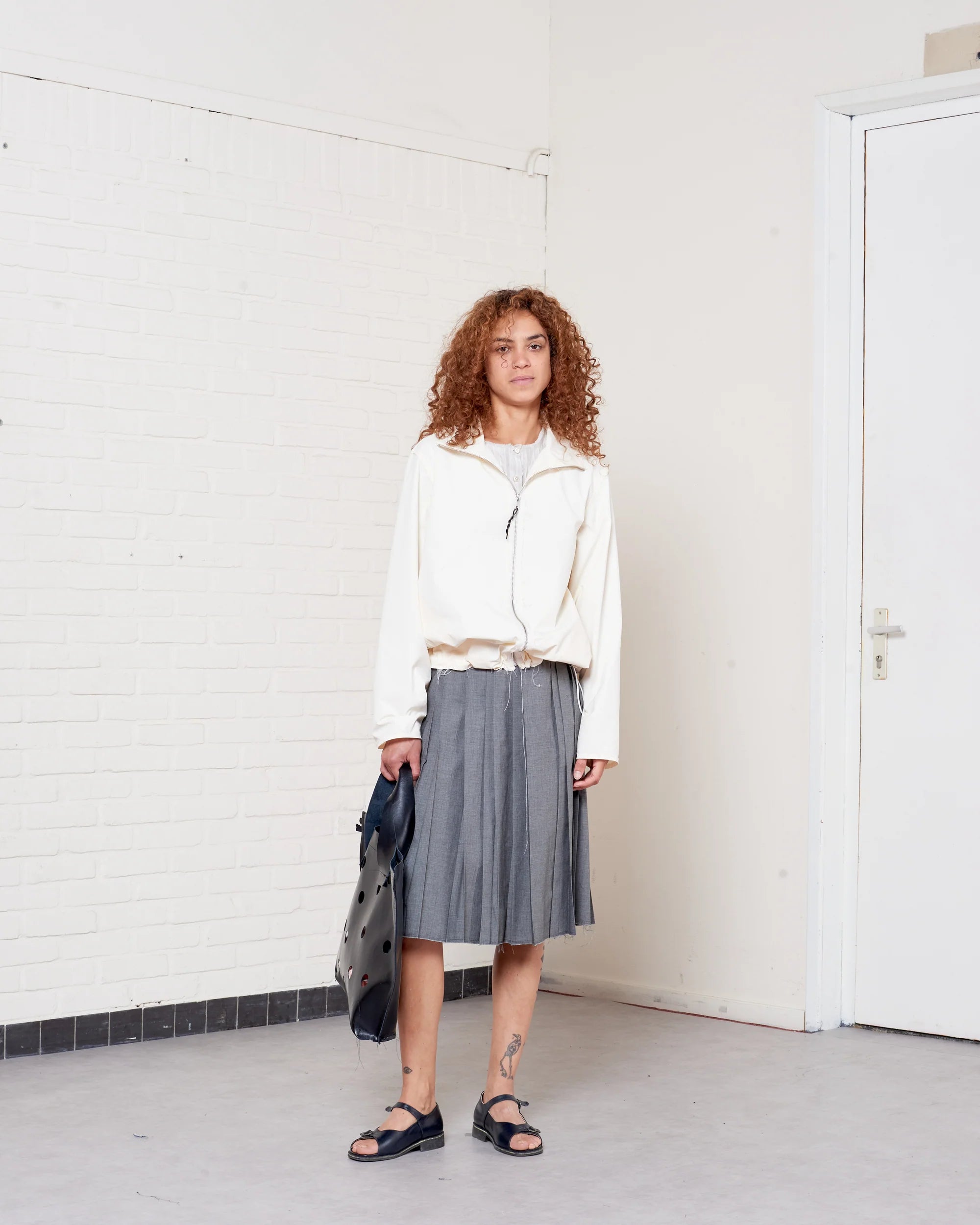 LIGHT YELLOW TRACK JACKET